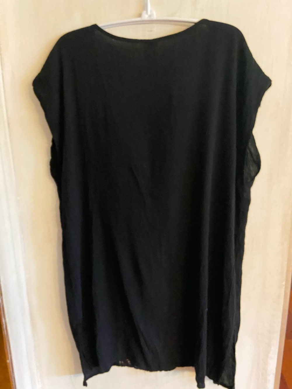 Kona Sol Black Embroidered Beach Coverup - Picture 4 of 5